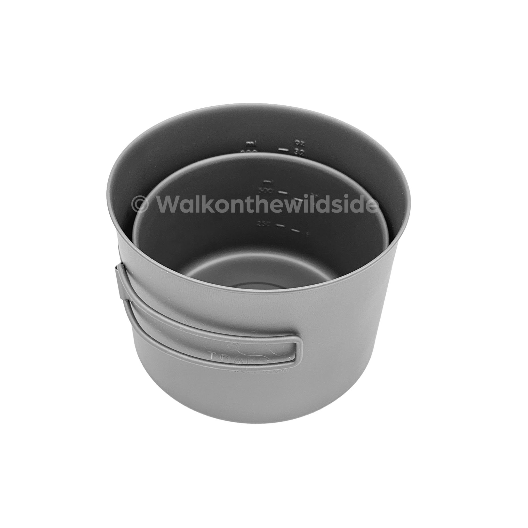 Toaks Pot 1300 mit Pot 700 D115 darin